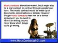Music Contracts - How to Get More Money In YOUR Pocket!